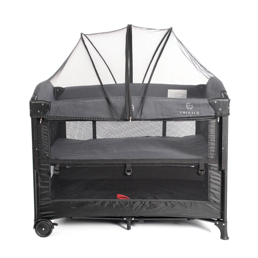 2 in 1 - Emerald Baby - Hannah Co Sleeper Camp Cot