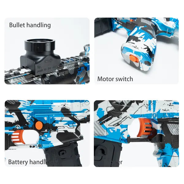 AK47 Electric Blaster Gun With 2500 Gel Balls - Image 5