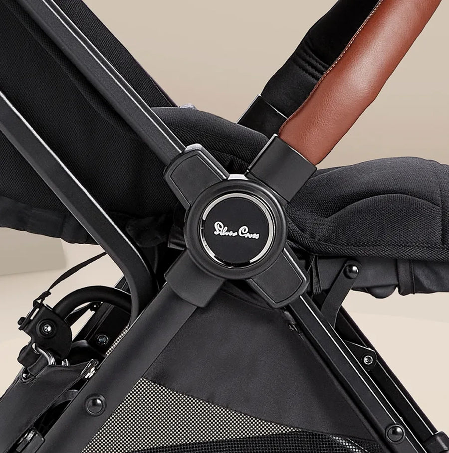Silver Cross Jet  – Black (Cabin Approved Stroller)