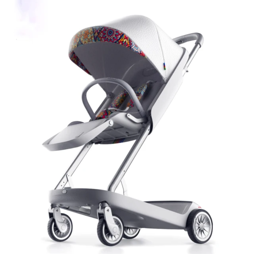 2026 Luxury Foldable Baby Tricycle Stroller – Lightweight Travel System