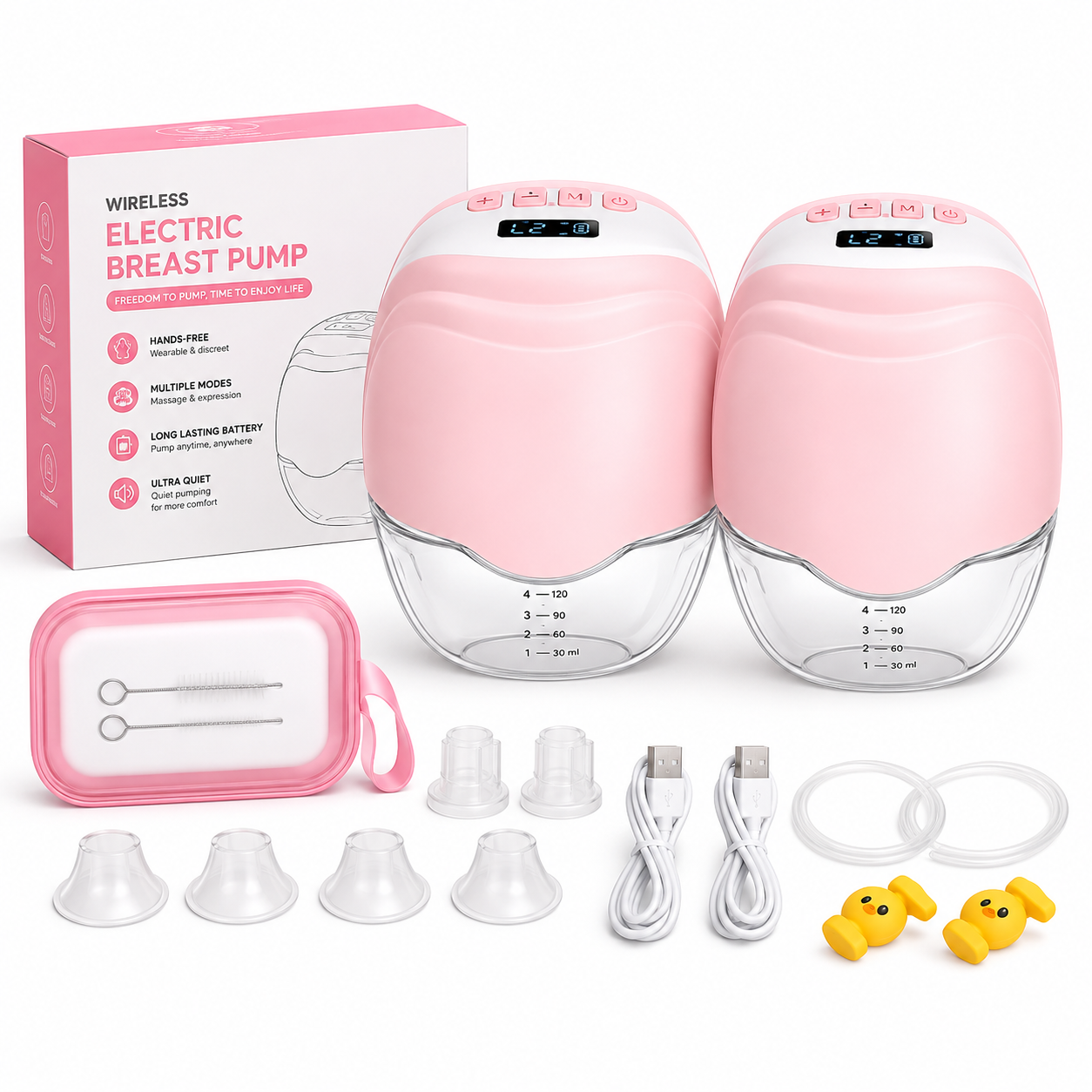 Double Wearable Breast Pump Wireless