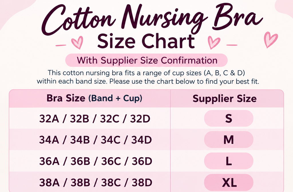 Cotton Nursing Bra For Women Breathable Easy Feeding Wire Free Maternity Bra Model NBR01
