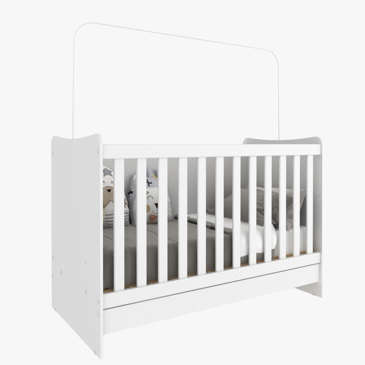 Abyad 4 in 1 Convertible Crib